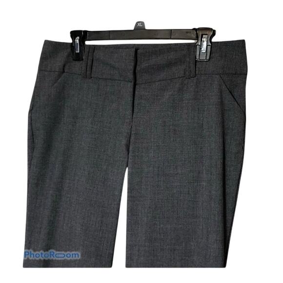 My Michelle Gray Wide Straight Leg Dress Pants size 9 - Picture 5 of 10